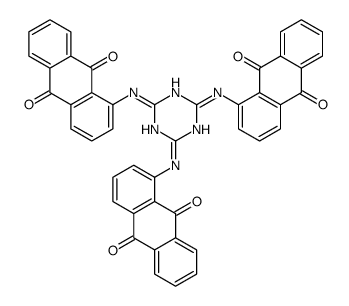 1,1',1''-(1,3,5-triazine-2,4,6-triyltriimino)trisanthraquinone Structure