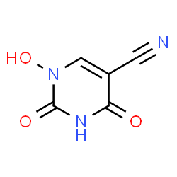 5-Pyrimidinecarbonitrile, 1,2,3,4-tetrahydro-1-hydroxy-2,4-dioxo- (9CI)结构式