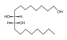 (9SR,10SR)-octadecane-1,9,10-triol Structure