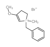 1-benzyl-3-methoxy-1-methyl-1-phosphoniacyclopent-2-ene结构式