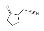 2-(2-oxocyclopentyl)acetonitrile structure