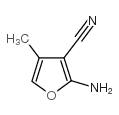 2-AMINO-4-METHYL-3-FURONITRILE Structure