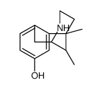 (2α,6α,11R*)-()-1,2,3,4,5,6-hexahydro-6,11-dimethyl-2,6-methano-3-benzazocin-8-ol结构式