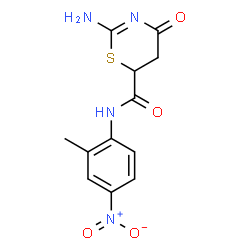 2-Amino-N-(2-methyl-4-nitrophenyl)-4-oxo-5,6-dihydro-4H-1,3-thiazine-6-carboxamide picture