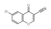 6-bromo-3-cyanochromone structure