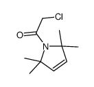 1H-Pyrrole, 1-(chloroacetyl)-2,5-dihydro-2,2,5,5-tetramethyl- (9CI) picture