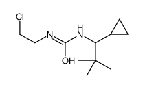 1-(2-chloroethyl)-3-(1-cyclopropyl-2,2-dimethylpropyl)urea结构式