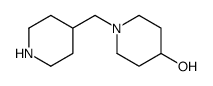 1-[(PIPERIDIN-4-YL)METHYL]PIPERIDINE-4-OL Structure
