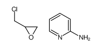 2-(chloromethyl)oxirane,pyridin-2-amine结构式