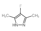 4-fluoro-3,5-dimethyl-1H-pyrazole(SALTDATA: FREE) Structure