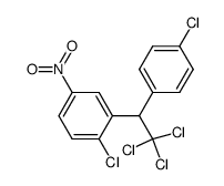 (+-)-NO2-o.p'-DDT Structure