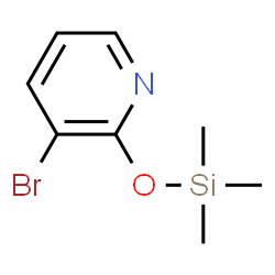 Pyridine, 3-bromo-2-[(trimethylsilyl)oxy]- (9CI)结构式
