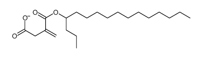 3-hexadecan-4-yloxycarbonylbut-3-enoate结构式