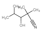 2,2,4-三甲基-3-羟基正戊腈结构式