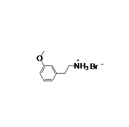 3-Methoxyphenylethylammonium Bromide Structure