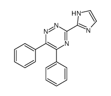 3-(1H-imidazol-2-yl)-5,6-diphenyl-1,2,4-triazine Structure