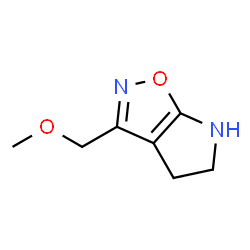 4H-Pyrrolo[3,2-d]isoxazole,5,6-dihydro-3-(methoxymethyl)-(9CI) Structure