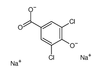 disodium,3,5-dichloro-4-oxidobenzoate结构式