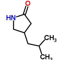 4-Isobutyl-2-pyrrolidinone structure