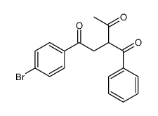3-benzoyl-1-(4-bromophenyl)pentane-1,4-dione Structure