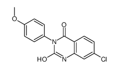 7-chloro-3-(4-methoxyphenyl)-1H-quinazoline-2,4-dione Structure