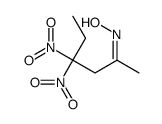 N-(4,4-dinitrohexan-2-ylidene)hydroxylamine Structure