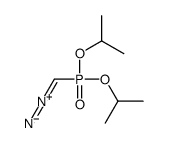 2-[diazomethyl(propan-2-yloxy)phosphoryl]oxypropane Structure