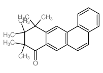 9,9,10,10,11,11-hexamethylbenzo[a]anthracen-8-one结构式