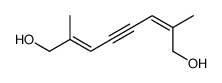 2,7-dimethylocta-2,6-dien-4-yne-1,8-diol结构式