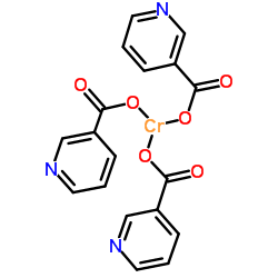 Chromium(III) nicotinate Structure