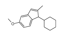 1-cyclohexyl-5-methoxy-2-methyl-1H-indene Structure