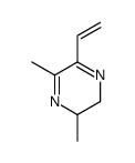 5-ethenyl-2,6-dimethyl-2,3-dihydropyrazine Structure