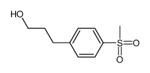 3-(4-(methylsulfonyl)phenyl)propan-1-ol Structure