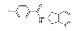 Benzamide, N-[(6S)-6,7-dihydro-5H-cyclopenta[b]pyridin-6-yl]-4-fluoro- (9CI) picture