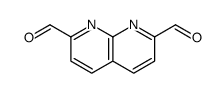 1,8-Naphthyridine-2,7-dicarboxaldehyde structure