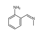 2-(methyliminomethyl)aniline结构式