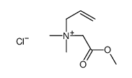 (2-methoxy-2-oxoethyl)-dimethyl-prop-2-enylazanium,chloride结构式