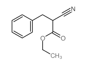 2-氰基-3-苯丙酸乙酯结构式