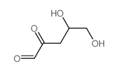 Pentanal,4,5-dihydroxy-2-oxo-, (4S)- structure