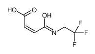 4-oxo-4-(2,2,2-trifluoroethylamino)but-2-enoic acid结构式