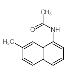 N-(7-methylnaphthalen-1-yl)acetamide structure