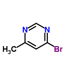 4-Bromo-6-methylpyrimidine Structure