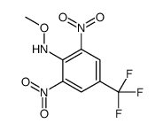 N-methoxy-2,6-dinitro-4-(trifluoromethyl)aniline Structure