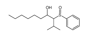3-benzenesulfinyl-2-methyl-decan-4-ol Structure