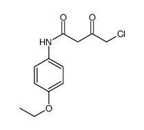 4-chloro-N-(4-ethoxyphenyl)-3-oxobutanamide结构式