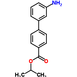 3'-AMINO-BIPHENYL-4-CARBOXYLIC ACID ISOPROPYL ESTER structure