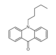 10-pentylacridin-9-one结构式