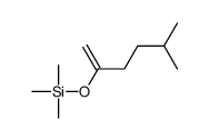 trimethyl(5-methylhex-1-en-2-yloxy)silane结构式