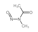 Acetamide,N-methyl-N-nitroso- Structure