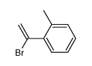 1-(1-bromovinyl)-2-methylbenzene结构式